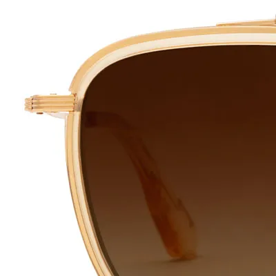 AUSTIN | 18K Titanium   Champagne Polarized