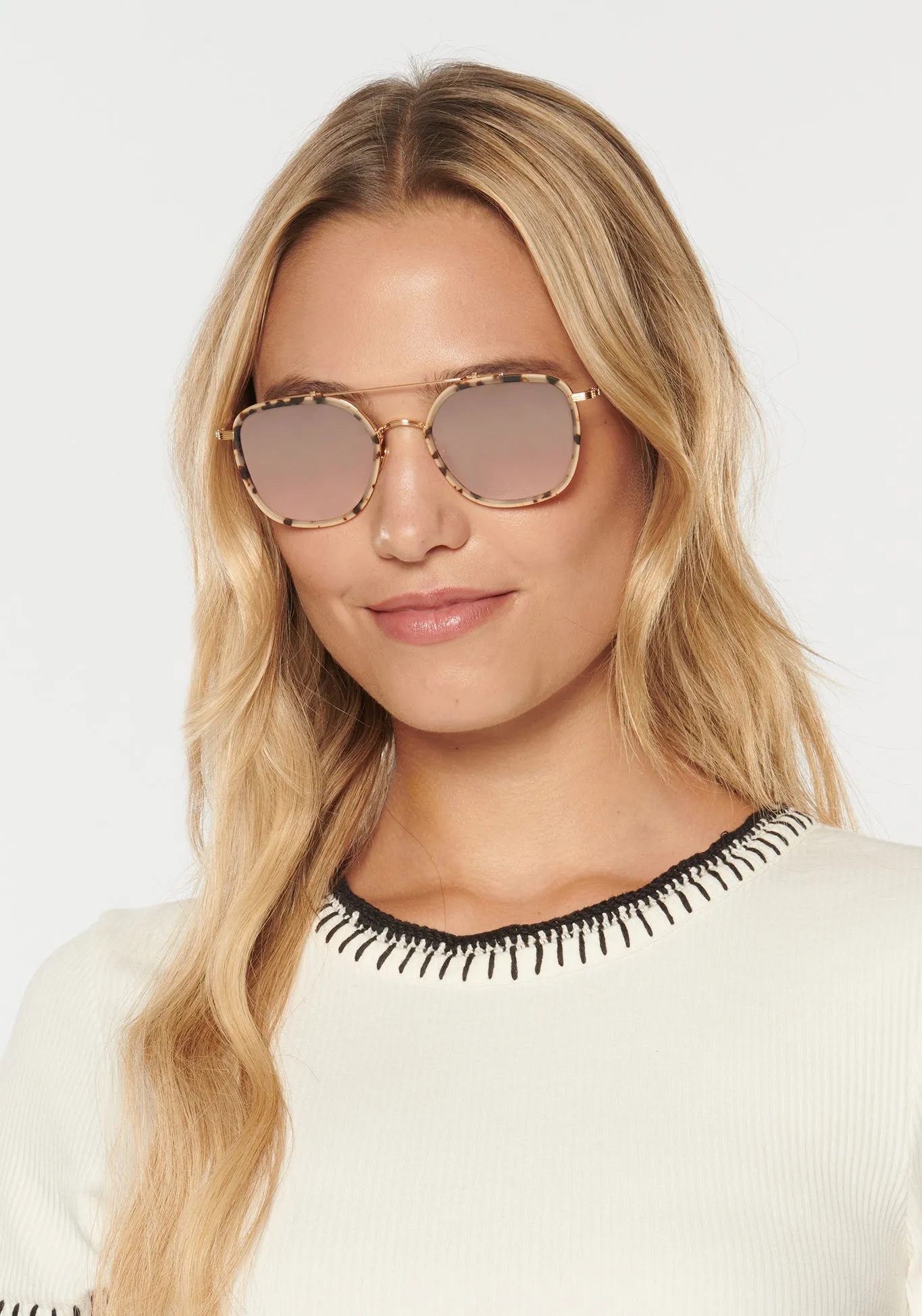 AUSTIN | 24K Titanium   Matte Oyster Mirrored