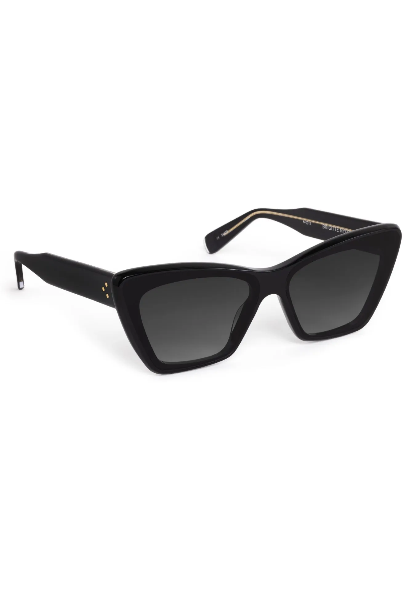 BRIGITTE NYLON | Black   Black and Crystal