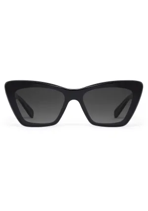 BRIGITTE NYLON | Black   Black and Crystal