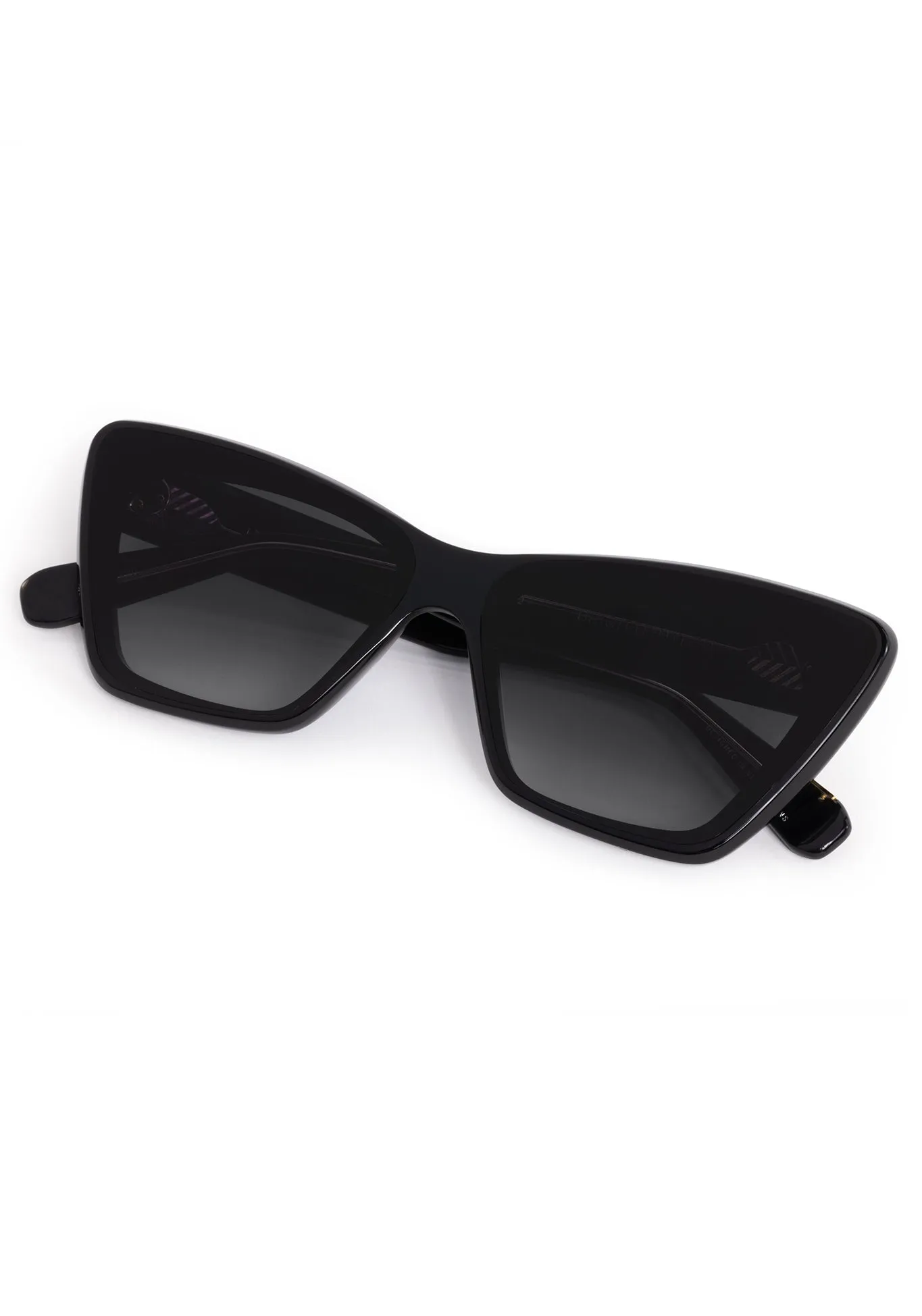 BRIGITTE NYLON | Black   Black and Crystal