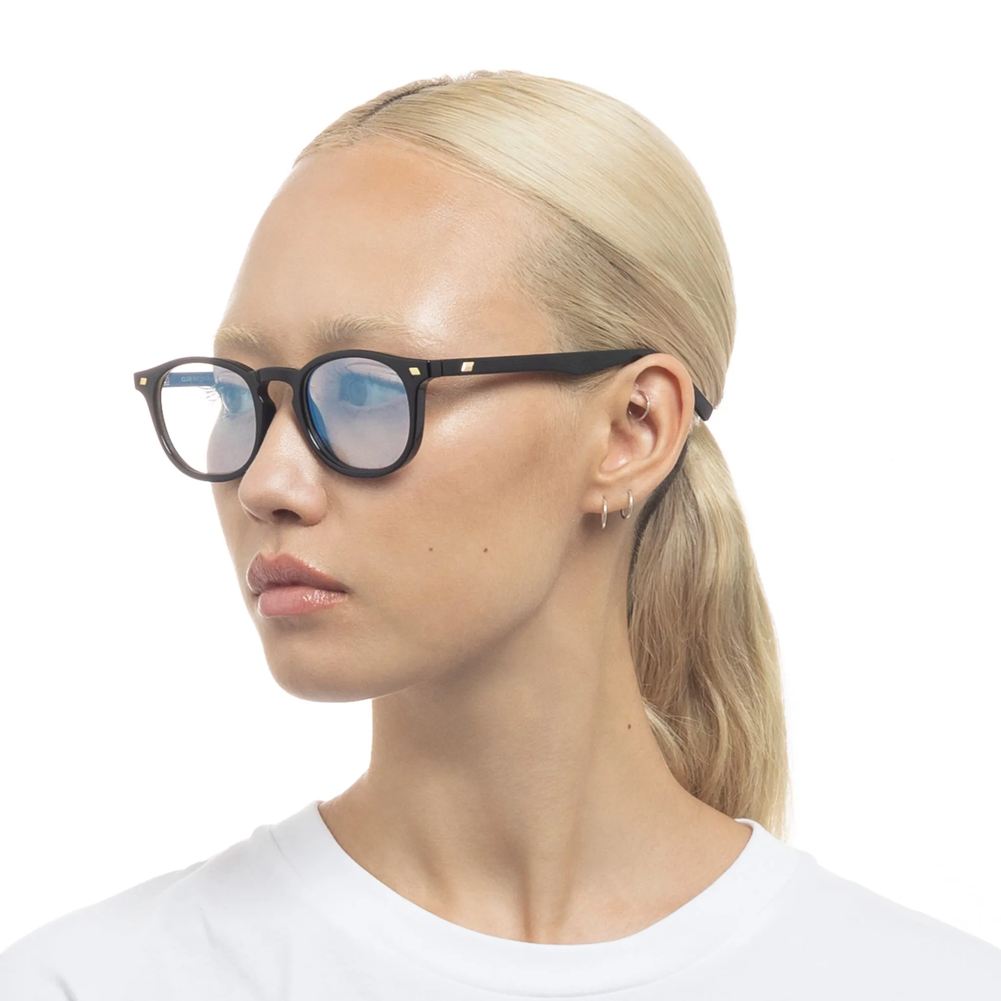 CLUB ROYALE | BLACK BLUE LIGHT LENS