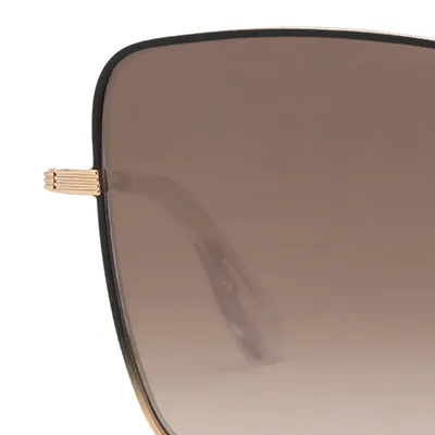 DOLLY | Matte Black Fade   24K   Crystal Mirrored