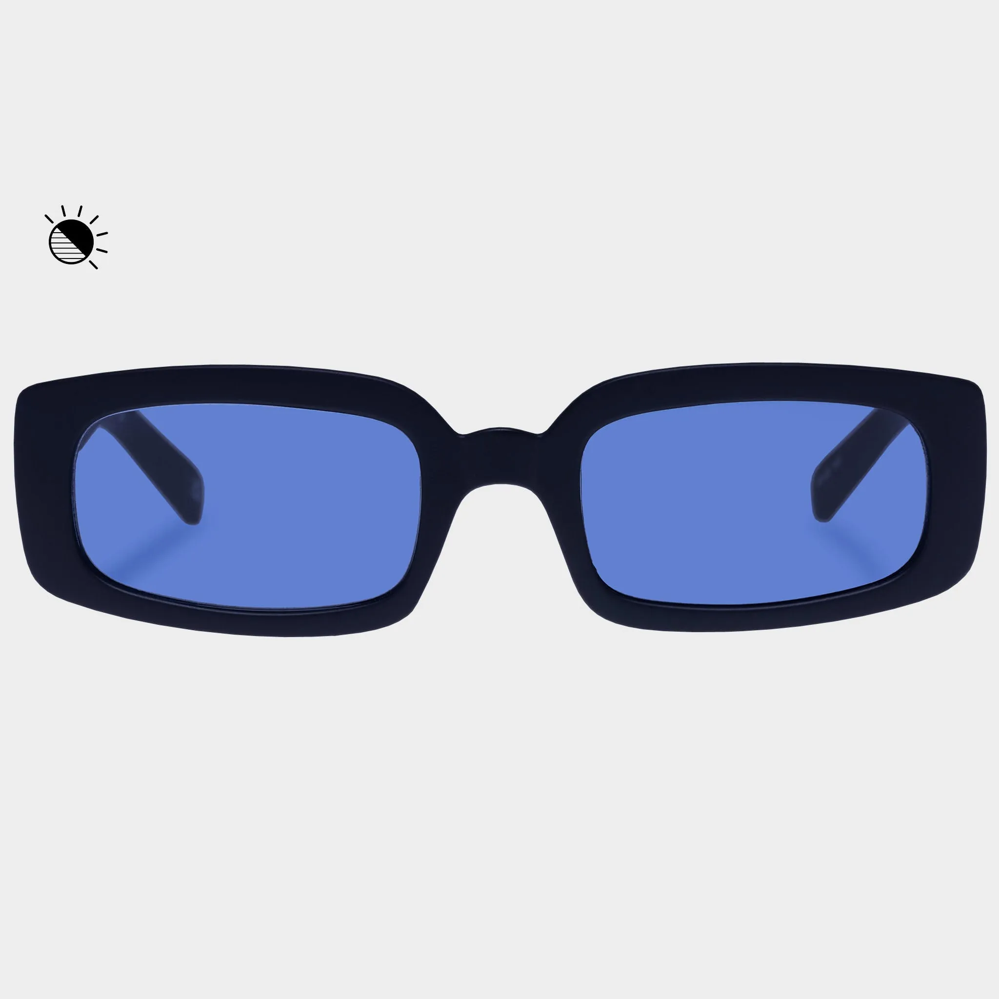 DYNAMITE | MATTE BLACK BLUE PHOTOCHROMIC