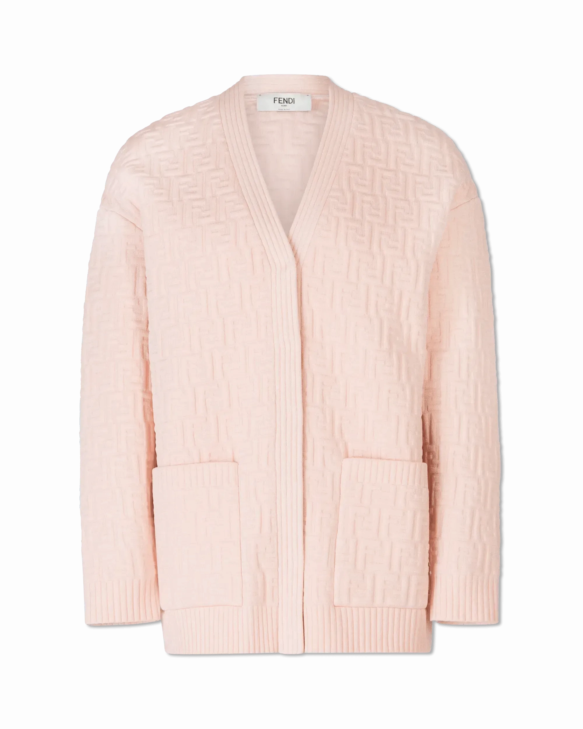 FF Embossed Cardigan