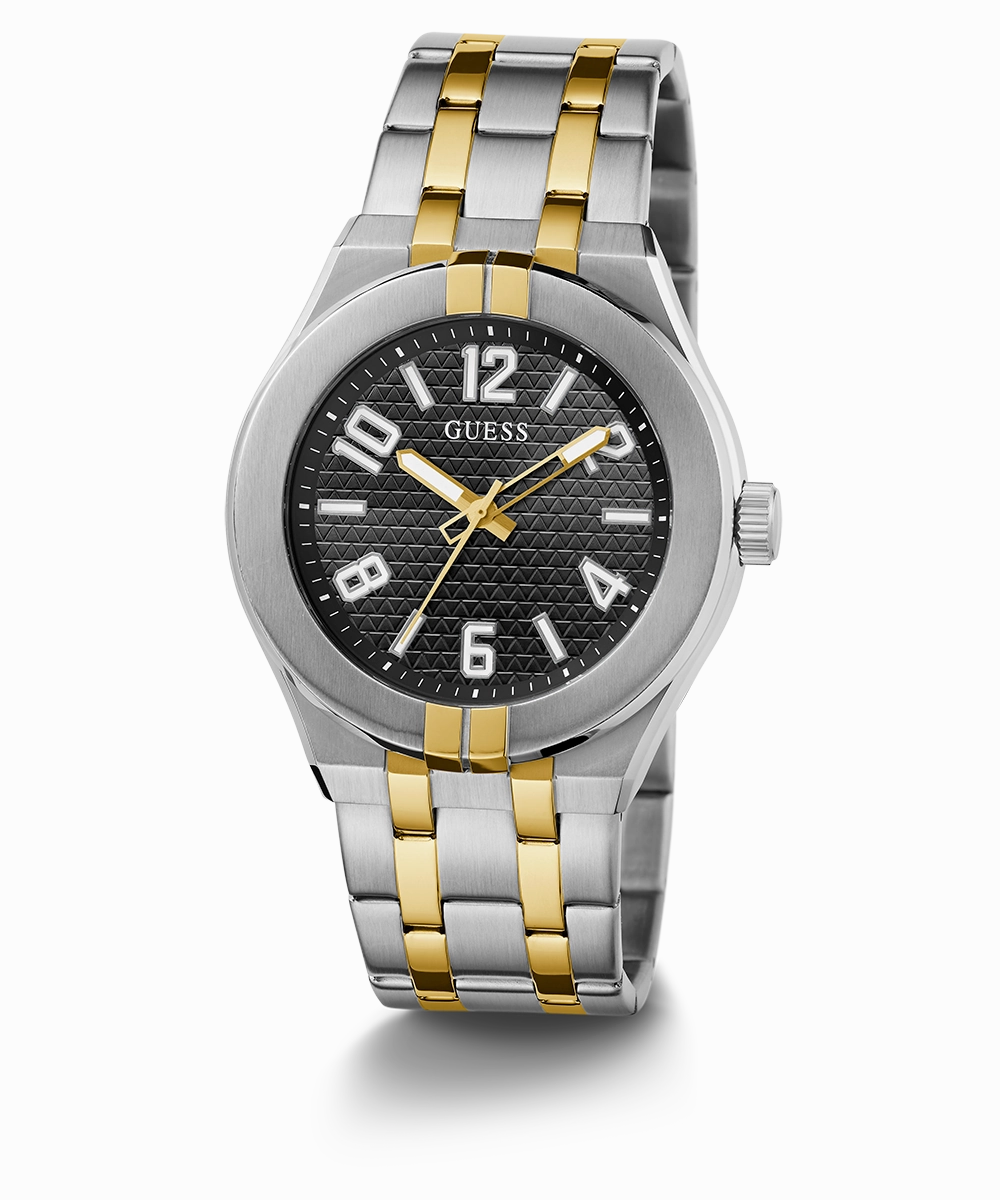 GUESS Mens 2-Tone Analog Watch
