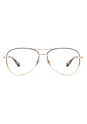 HARPER | 18K Matte Black Fade   Poppy Noir