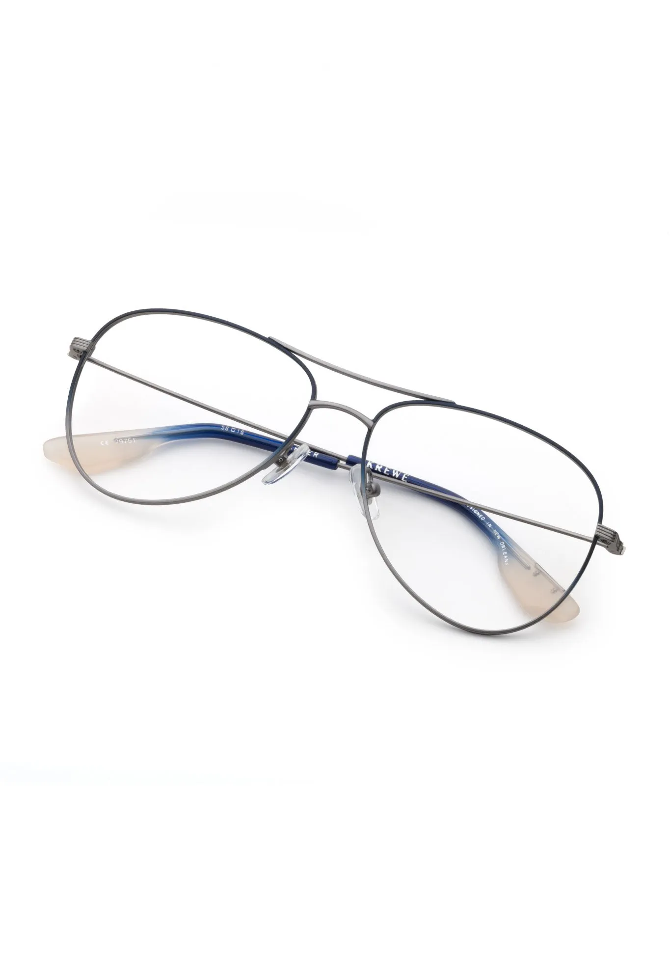 HARPER | Matte Raw Stainless Steel Indigo Fade   Gravity