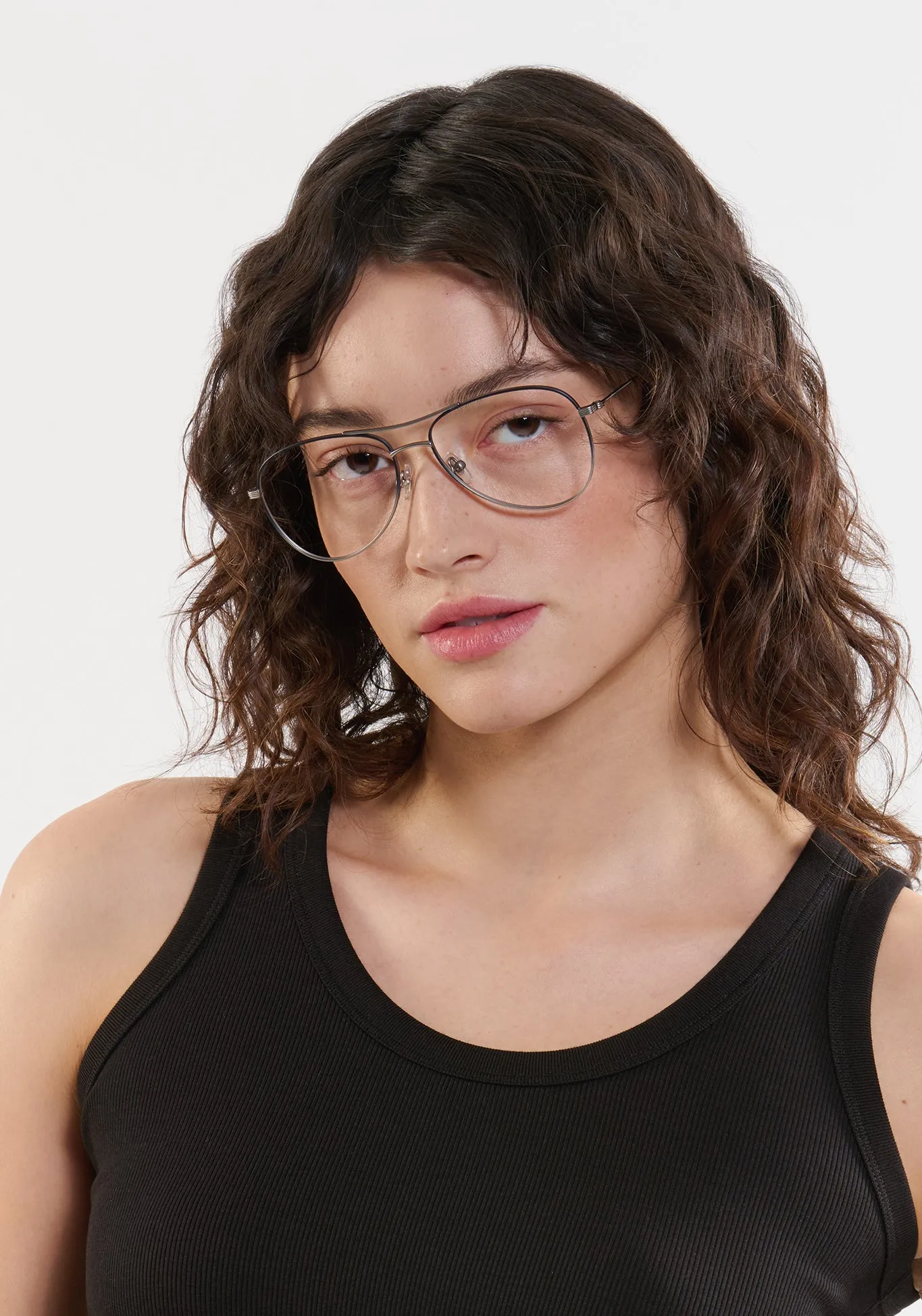 HARPER | Matte Raw Stainless Steel Indigo Fade   Gravity