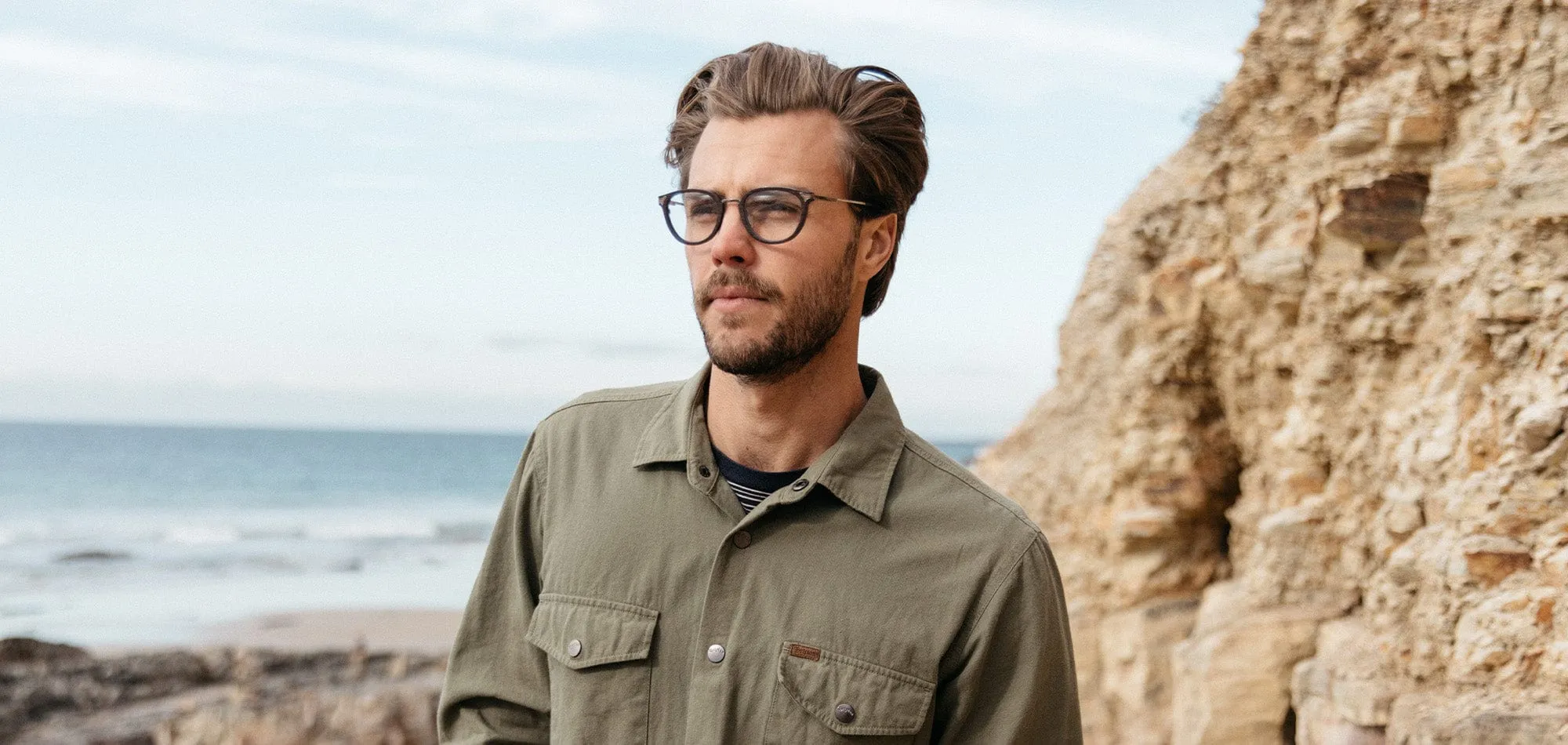 Melrose Wood RX Eyeglasses