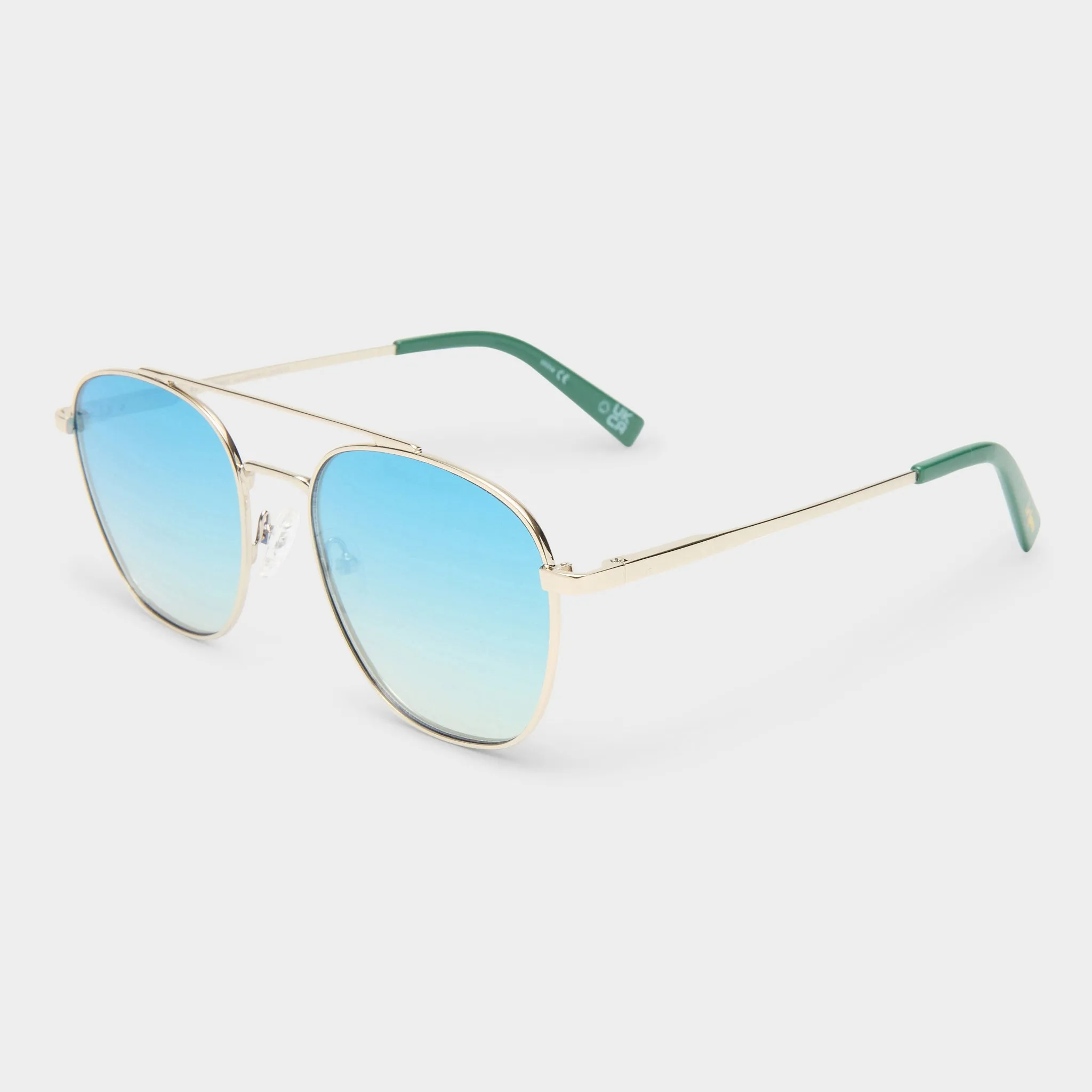 METAPHOR | GOLD BLUE SILVER MIRROR