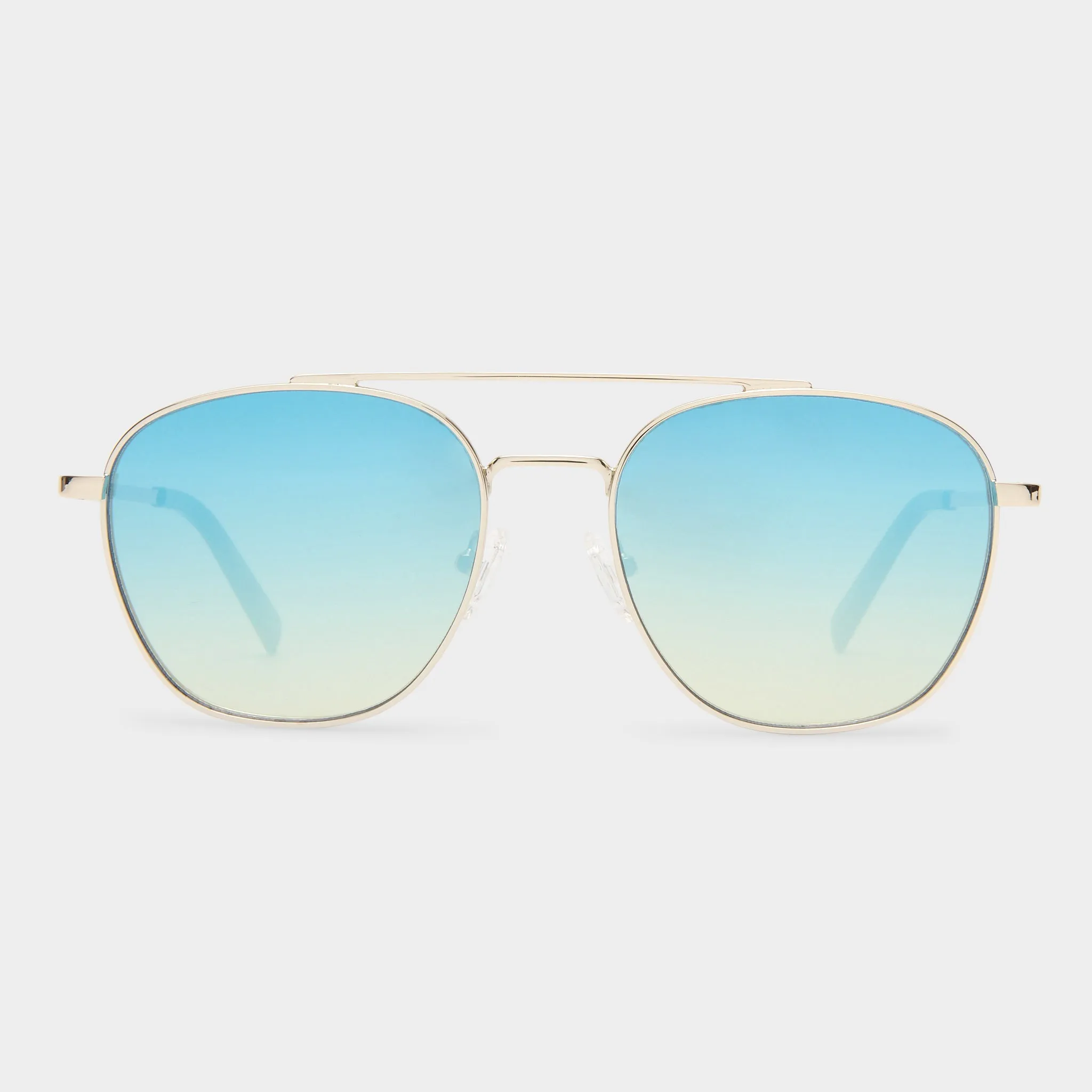 METAPHOR | GOLD BLUE SILVER MIRROR