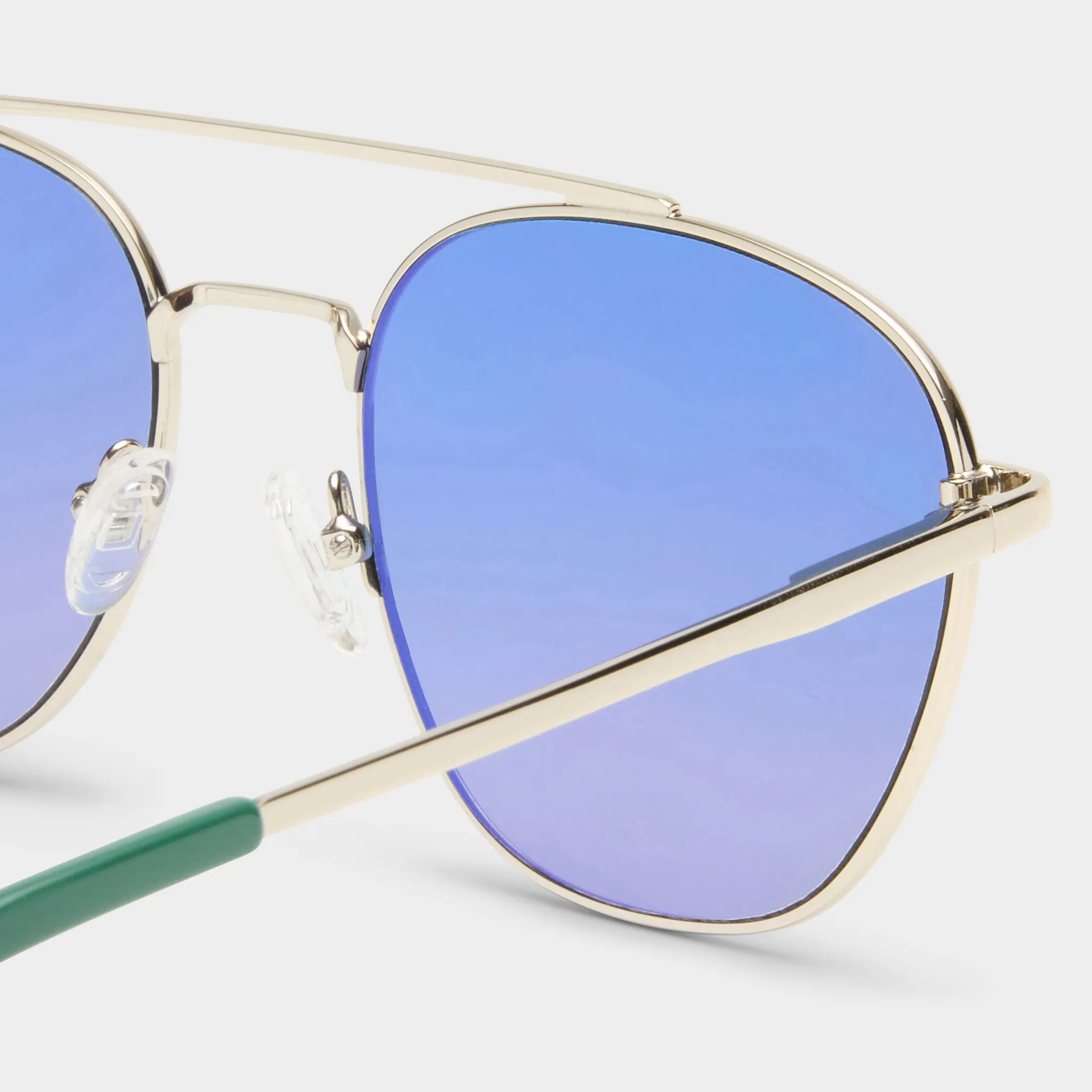 METAPHOR | GOLD BLUE SILVER MIRROR