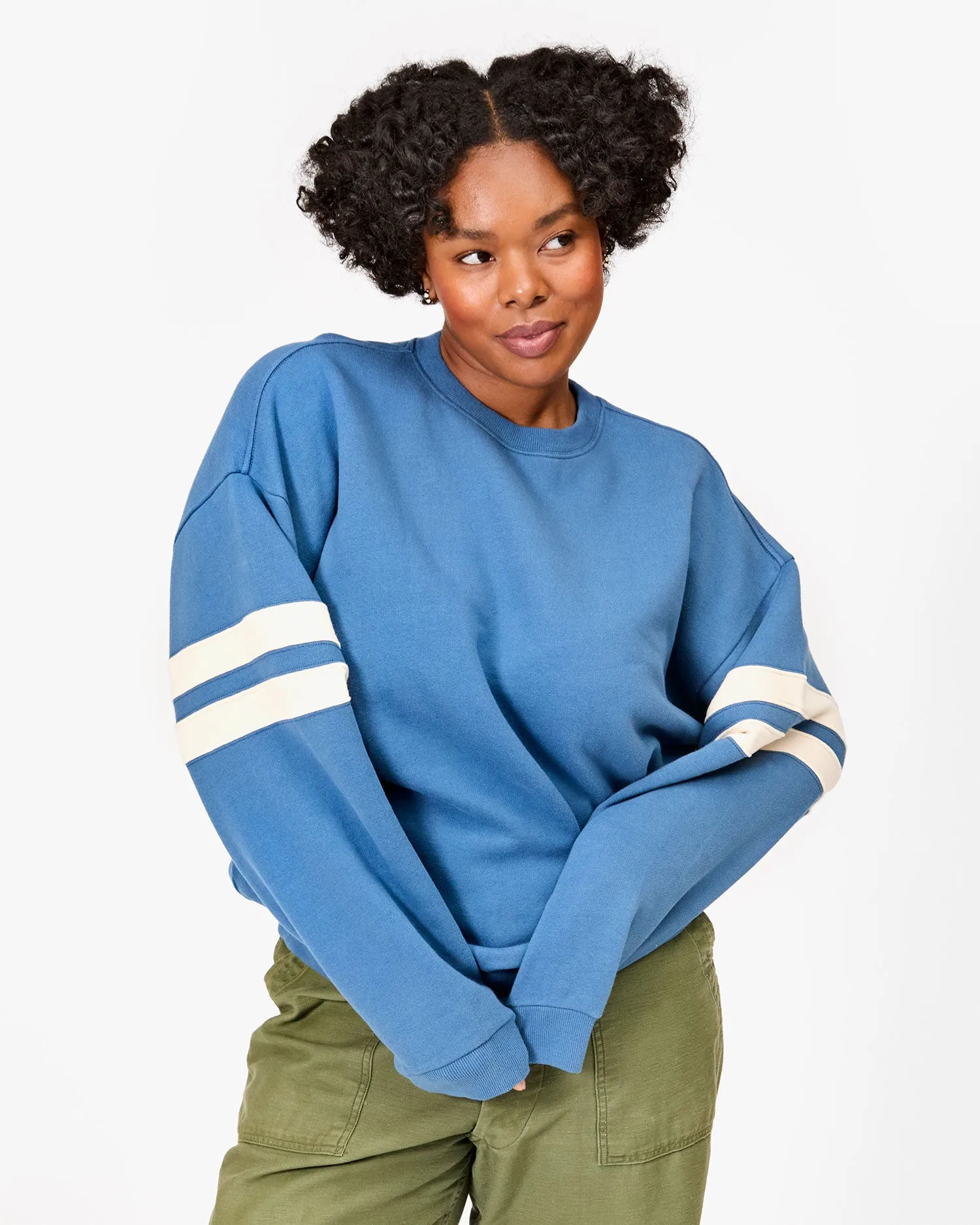 Oversized Varsity Sweatshirt