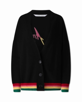 Oversized Miami Logo Cardigan