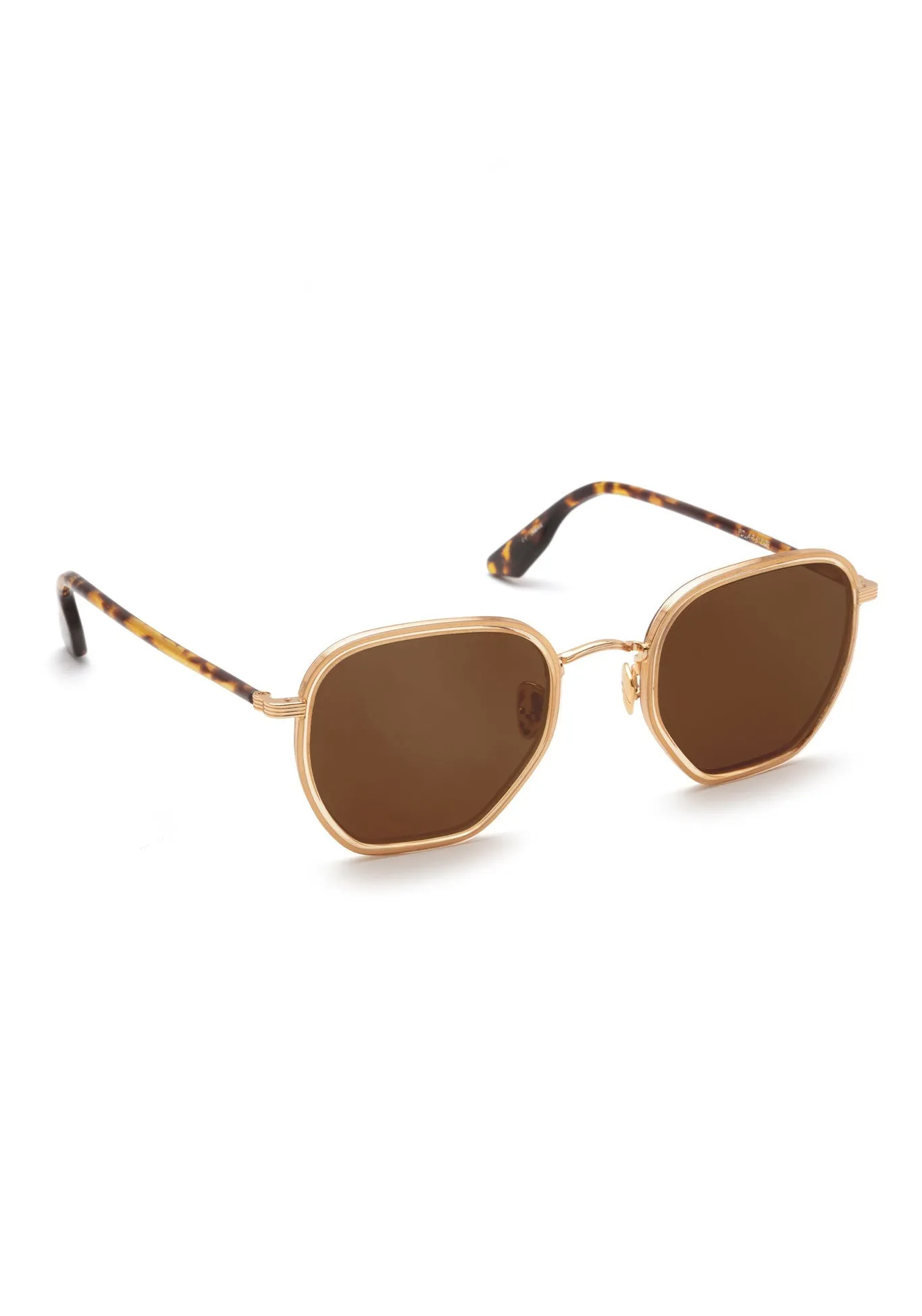 PASCAL | 18K Titanium   Champagne   Rue Tortoise Polarized
