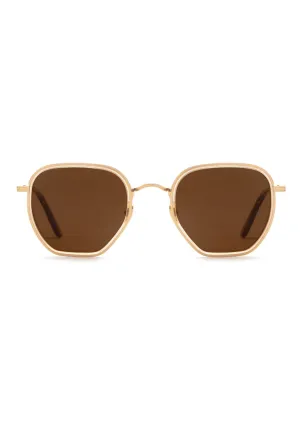 PASCAL | 18K Titanium   Champagne   Rue Tortoise Polarized