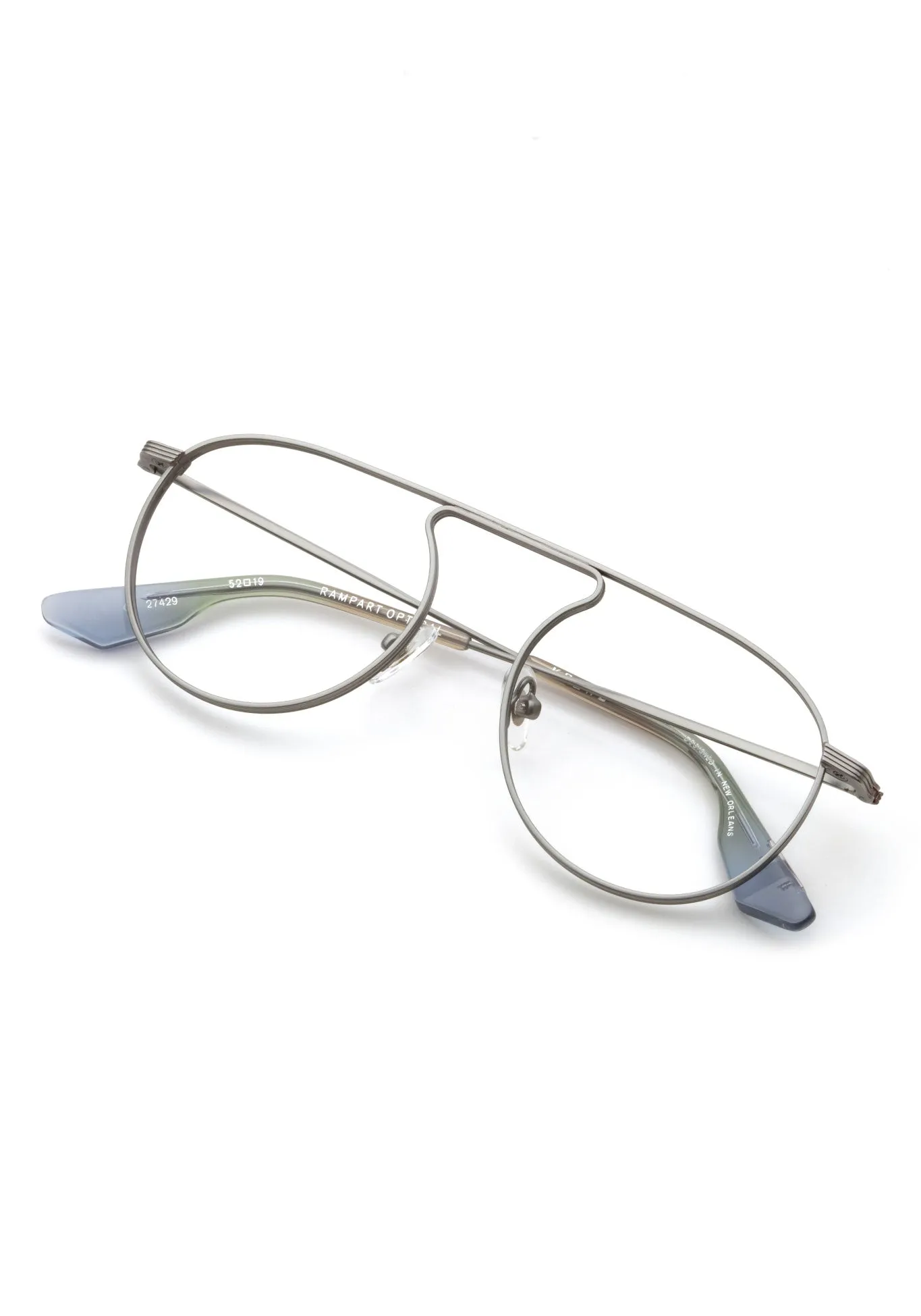 RAMPART OPTICAL | Matte Raw Titanium   Matcha