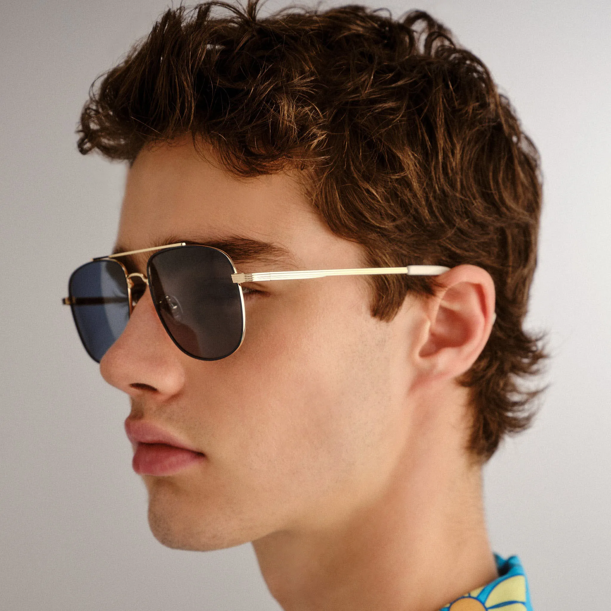 THE CHARMER | GOLD SEAFOAM POLARIZED