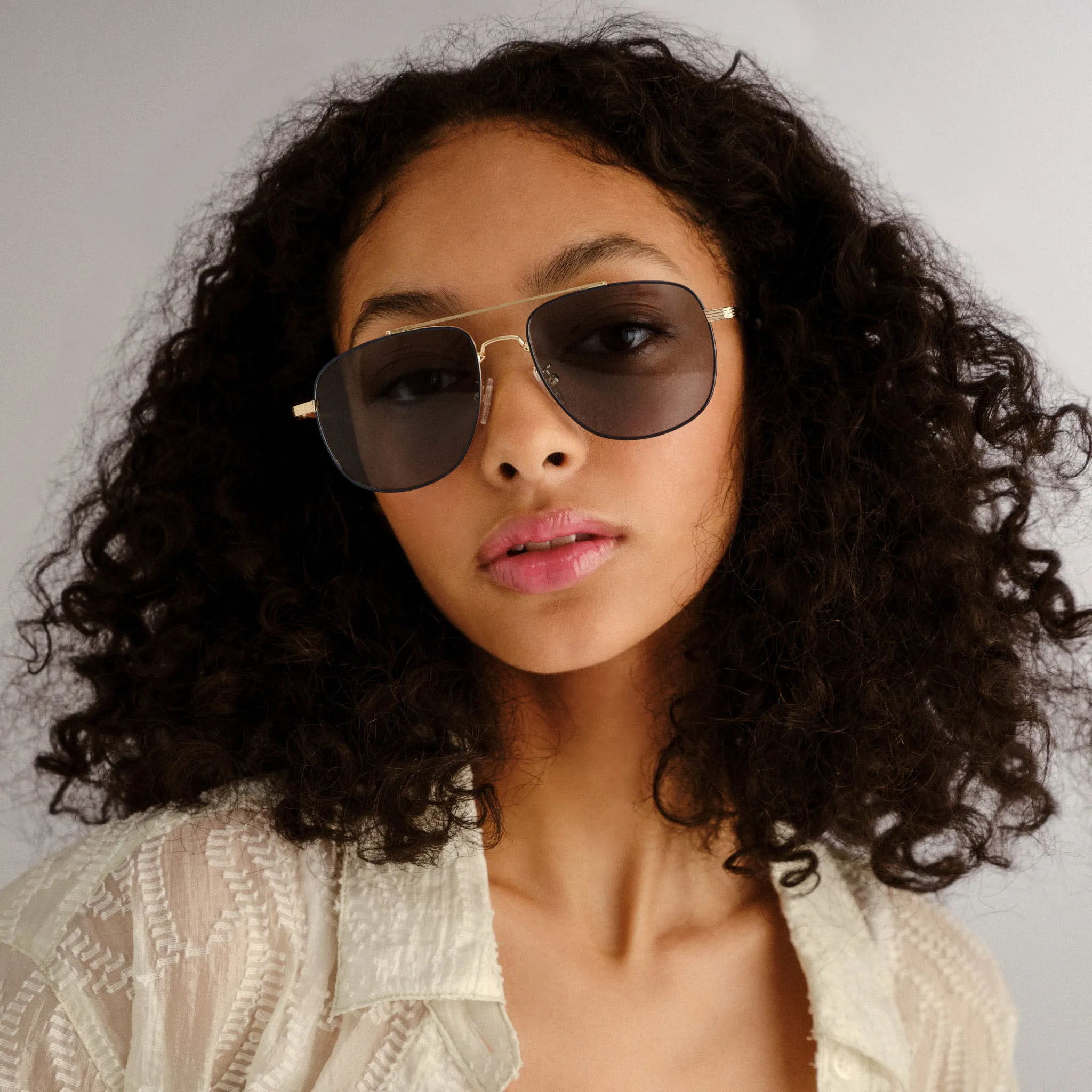 THE CHARMER | GOLD SEAFOAM POLARIZED