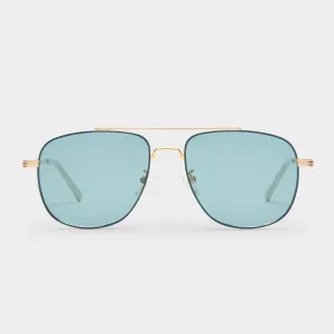THE CHARMER | GOLD SEAFOAM POLARIZED