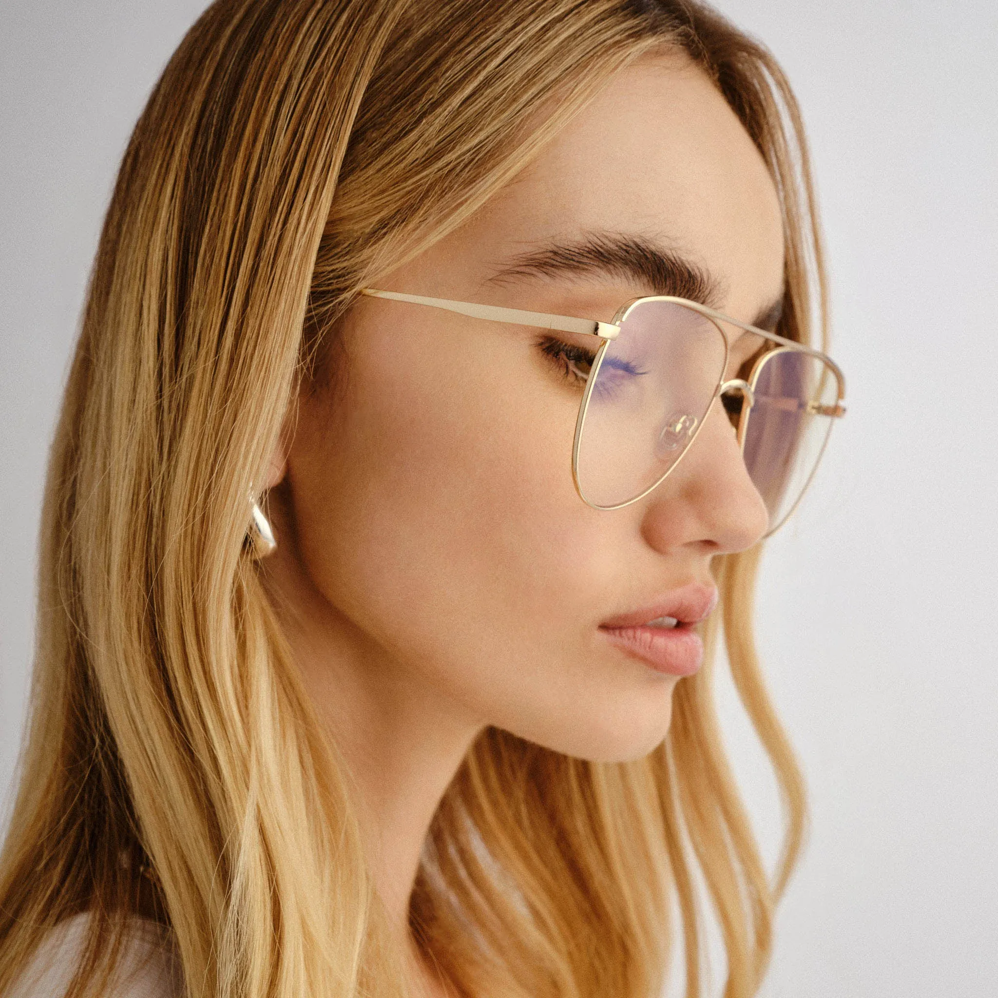 THE DUKE | GOLD BLUE LIGHT LENS