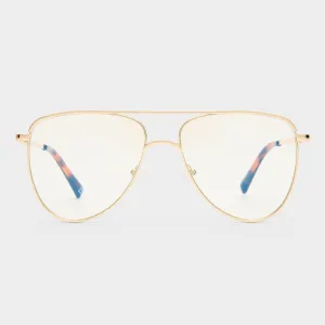 THE DUKE | GOLD BLUE LIGHT LENS