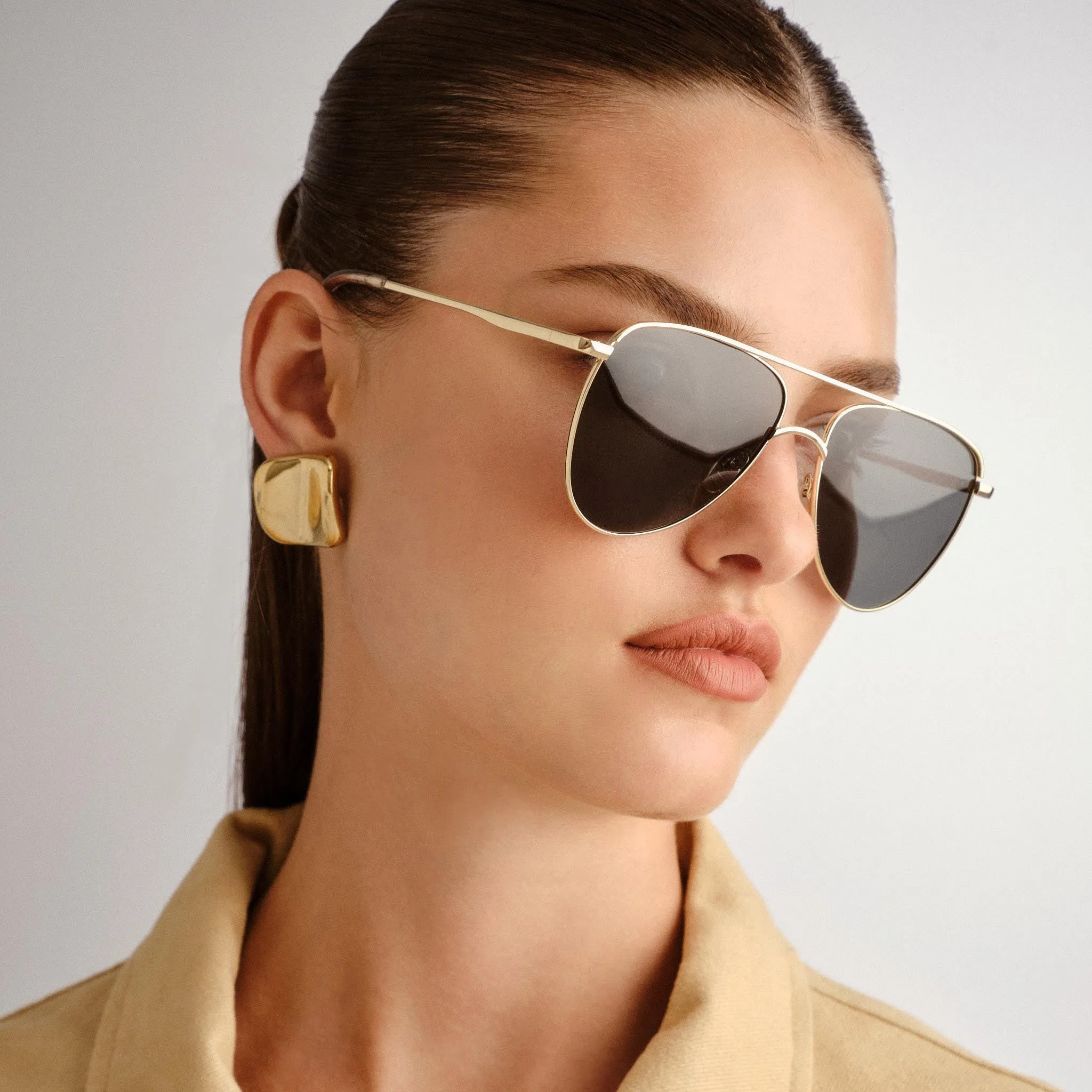 THE DUKE | GOLD KHAKI MONO POLARIZED