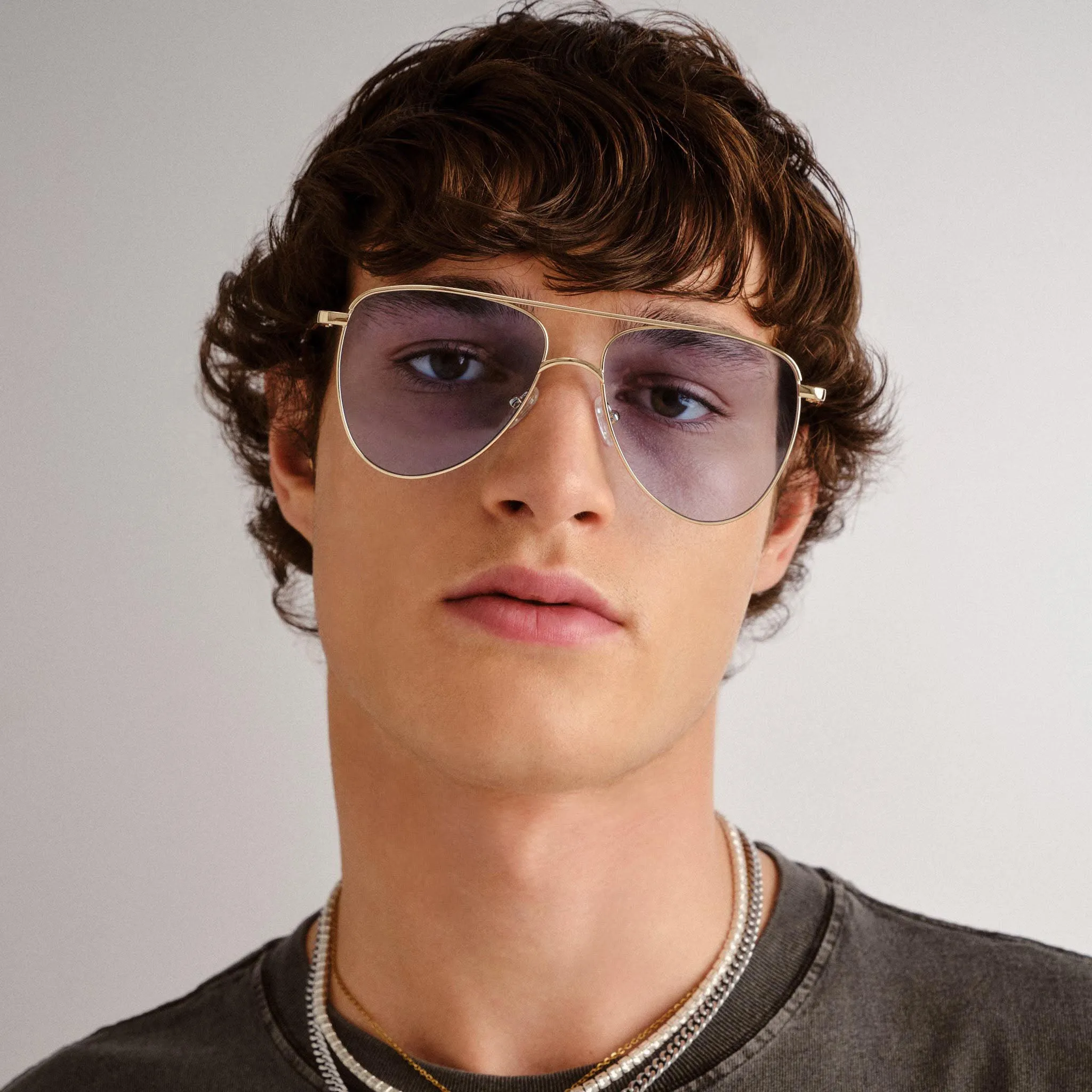 THE DUKE | GOLD SKY BLUE TINT