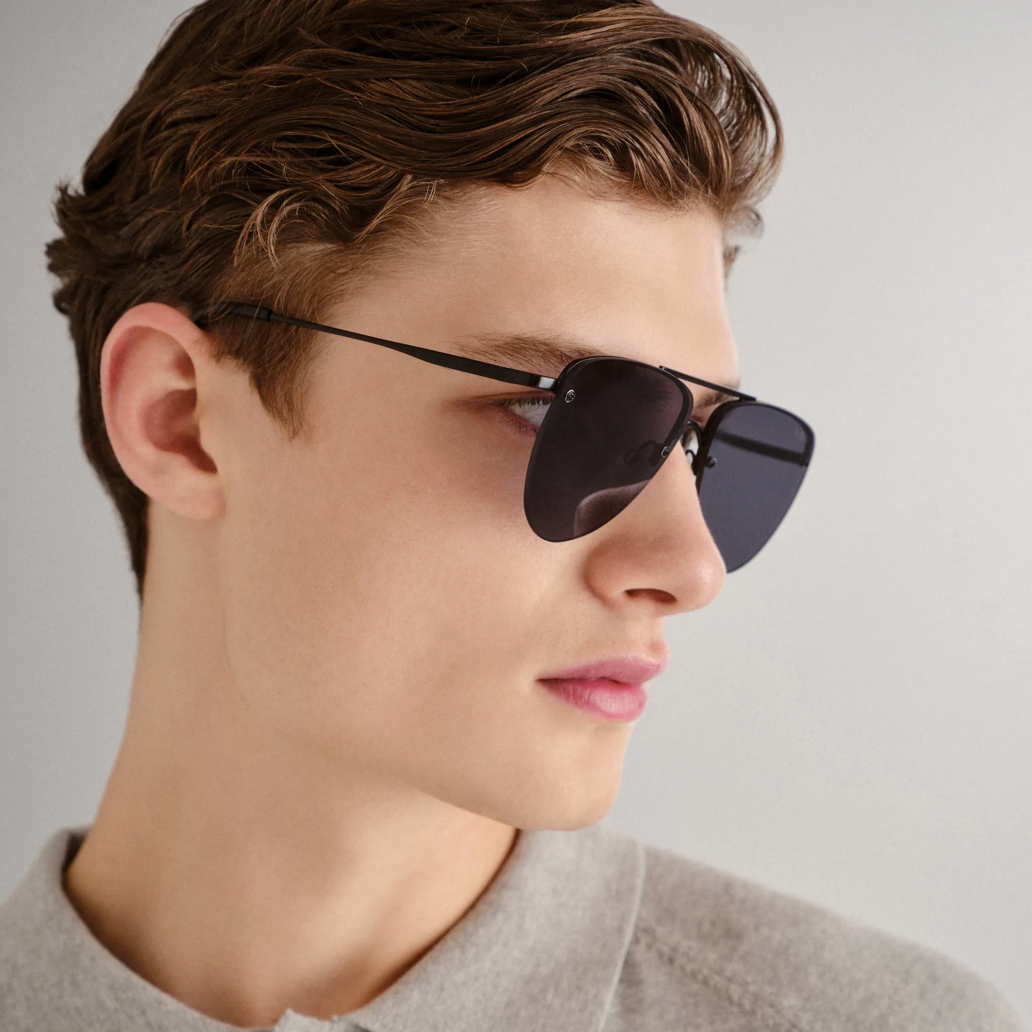 THE PRINCE | MATTE BLACK SMOKE MONO